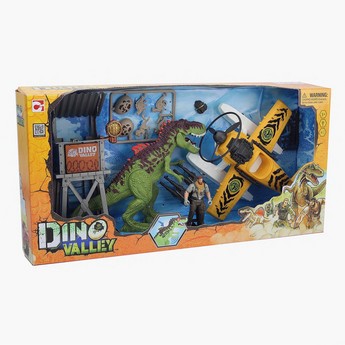 Dino Valley Seaplane Mission Playset