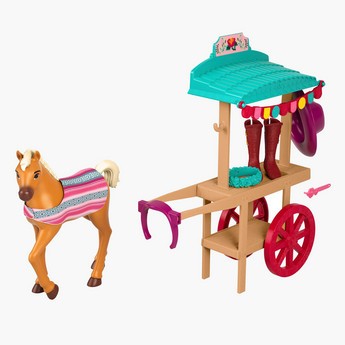 Spirit Miradero Festival Cart with Pony Playset