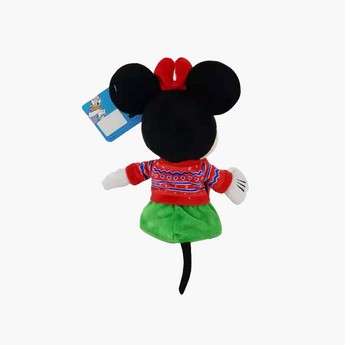 Disney Plush Minnie Mouse X-Mas Soft Toy - 10 Inches