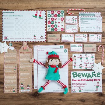 Elf for Christmas Girl Elf Magical Reward Kit