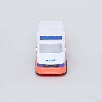Teamsterz Toy Ambulance with Light and Sound