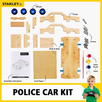 Stanley Jr. Police Car Kit