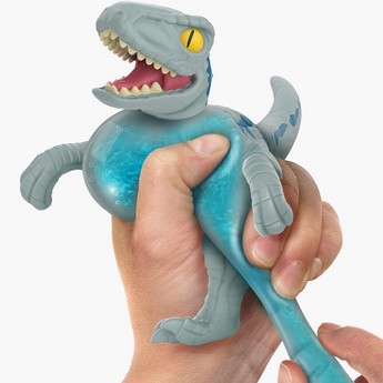 Goo Jit Zu Jurrasic World Blue the Velociraptor Gooey Figurine