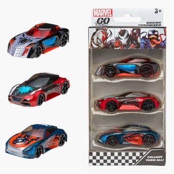 Spiderman Venom 3-Piece Racing Toy Car Set