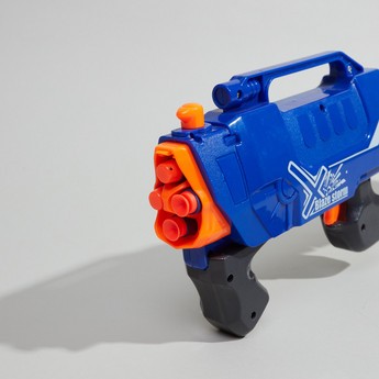 Blaze Storm Manual Soft Dart Gun with 20-Piece Dart Bullets