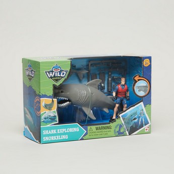 Wild Quest Shark Exploring Snorkeling Playset