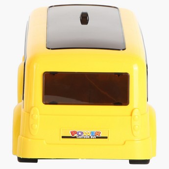 Juniors Power Cartoon Bus with Light and Music