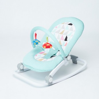 Juniors Oasis Printed Baby Rocker