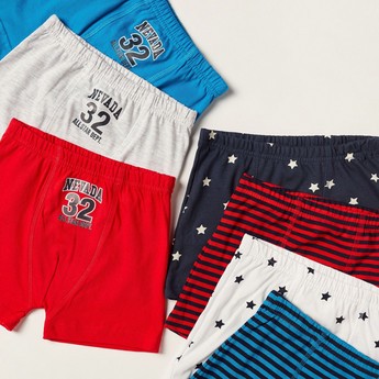 Juniors Printed Boxers - Set of 7