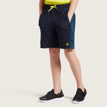 adidas Printed Shorts with Elasticised Waistband