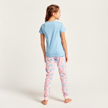 Juniors 6-Piece Printed T-shirt and Pyjama Set