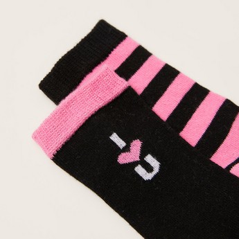 Juniors Assorted Ankle Length Socks - Set of 2