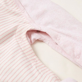 Juniors Printed Sleepsuit with Long Sleeves