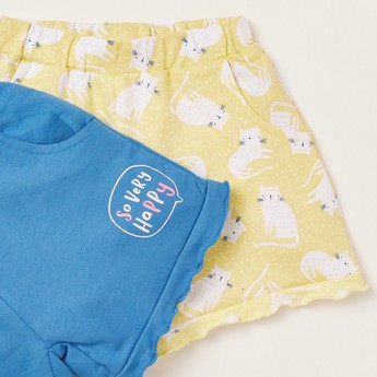 Juniors Printed Shorts - Set of 2