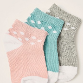 Juniors Printed Socks - Set of 3