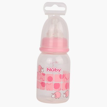 Nuby Printed Feeding Bottle - 120 ml