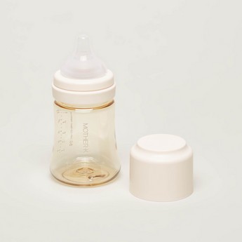 Mother-K Printed Feeding Bottle with Cap - 180 ml