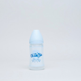 Suavinex Feeding Bottle with Soother and Soother Chain