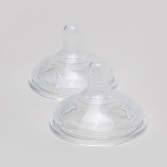 Tommee Tippee Closer to Nature Slow Flow Teat - Set of 2