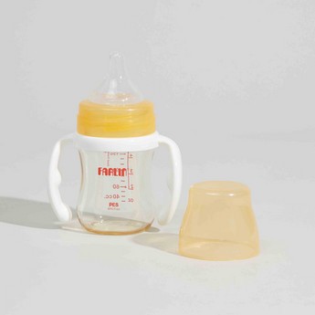 FARLIN Printed Feeding Bottle with Handle - 140 ml