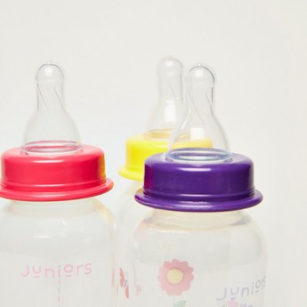 Juniors Round 3-Piece Feeding Bottle Set - 250 ml