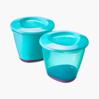 Tommee Tippee Explora Pop Up Weaning Pots - Set of 2