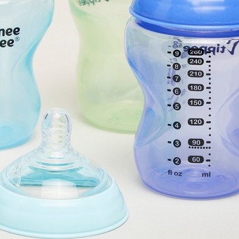 Tommee Tippee 260 ml Feeding Bottle - Set of 3