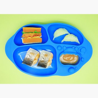 Marcus & Marcus Yummy Dips Suction Divided Plate