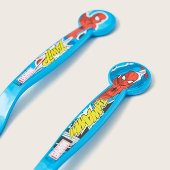 Spider-Man Print Spoon and Fork Set