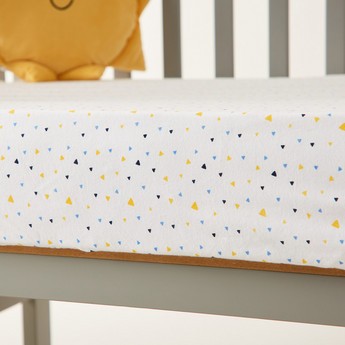 Juniors Printed Fitted Sheet - 130x70x20 cms