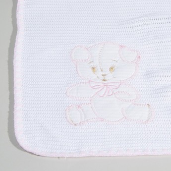 Juniors Teddy Embroidered Shawl