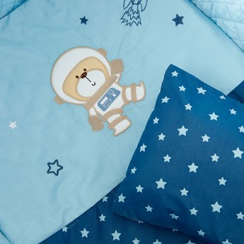 Juniors Cradle Space Fun Quilt Set