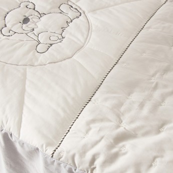 Giggles Bear Embroidered 3-Piece Bedding Set - 130x70 cms