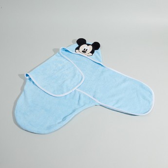 Mickey Mouse Bath Swaddle - 61x92 cms