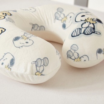 Snoopy Dog Print Memory Foam Neck Pillow