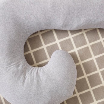 Solid C-Shape Pillow