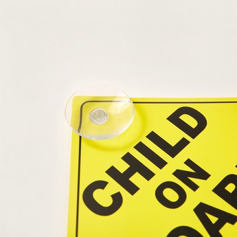 Juniors Baby on Board Car Sign