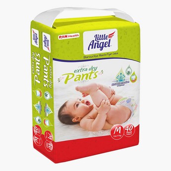 Little Angel Medium 320-Diaper Pants Pack - 5 to 11 Kgs