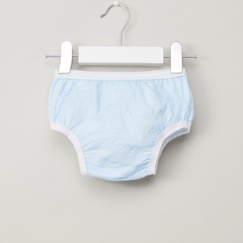 Juniors Polka Dot Printed Trainer Briefs - Newborn