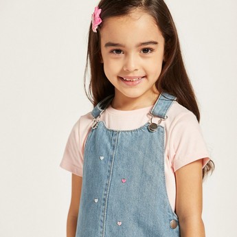 Juniors Denim Pinafore with Pockets