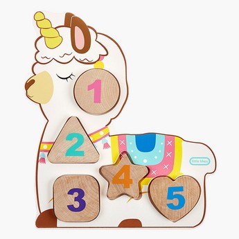 little tikes Wooden Critters Number Puzzle