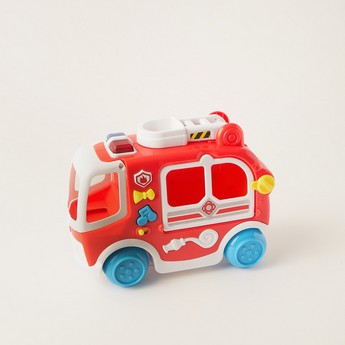 Juniors Musical Vehicles Fire Brigade Playset