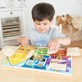 Melissa and Doug Latches Board