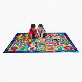 Melissa and Doug Jumbo ABC 123 Rug and Game Cards Set