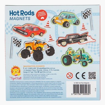 Tiger Tribe Hot Rod 20-Piece Magnets