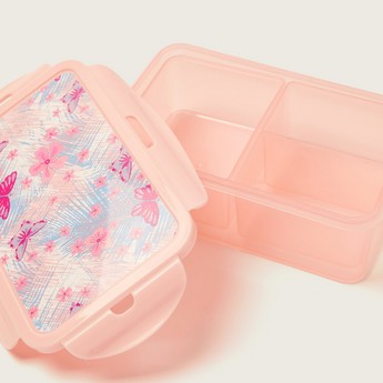 Juniors Butterfly Print Lunch Box