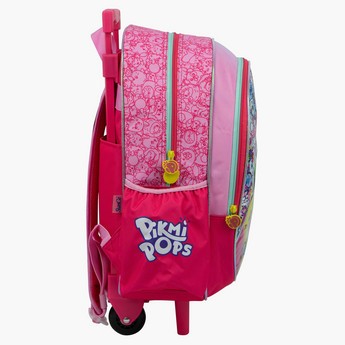 Moose Pikmi Pops Print Trolley Backpack with Retractable Handle - 16 inches