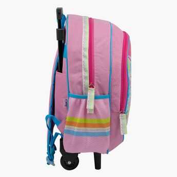 The Powerpuff Girls Print Trolley Backpack - 16 inches