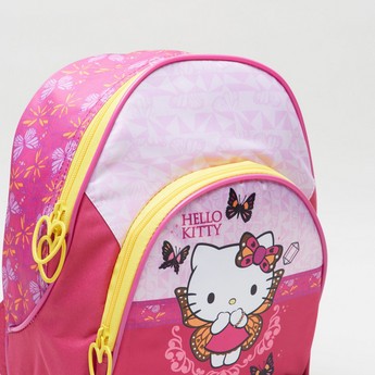 Sanrio Hello Kitty Zipper Backpack with Adjustable Shoulder Straps