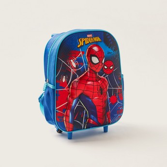 First Kid Spider-Man 3D Print 3-Piece 12-inch Trolley Backpack Set